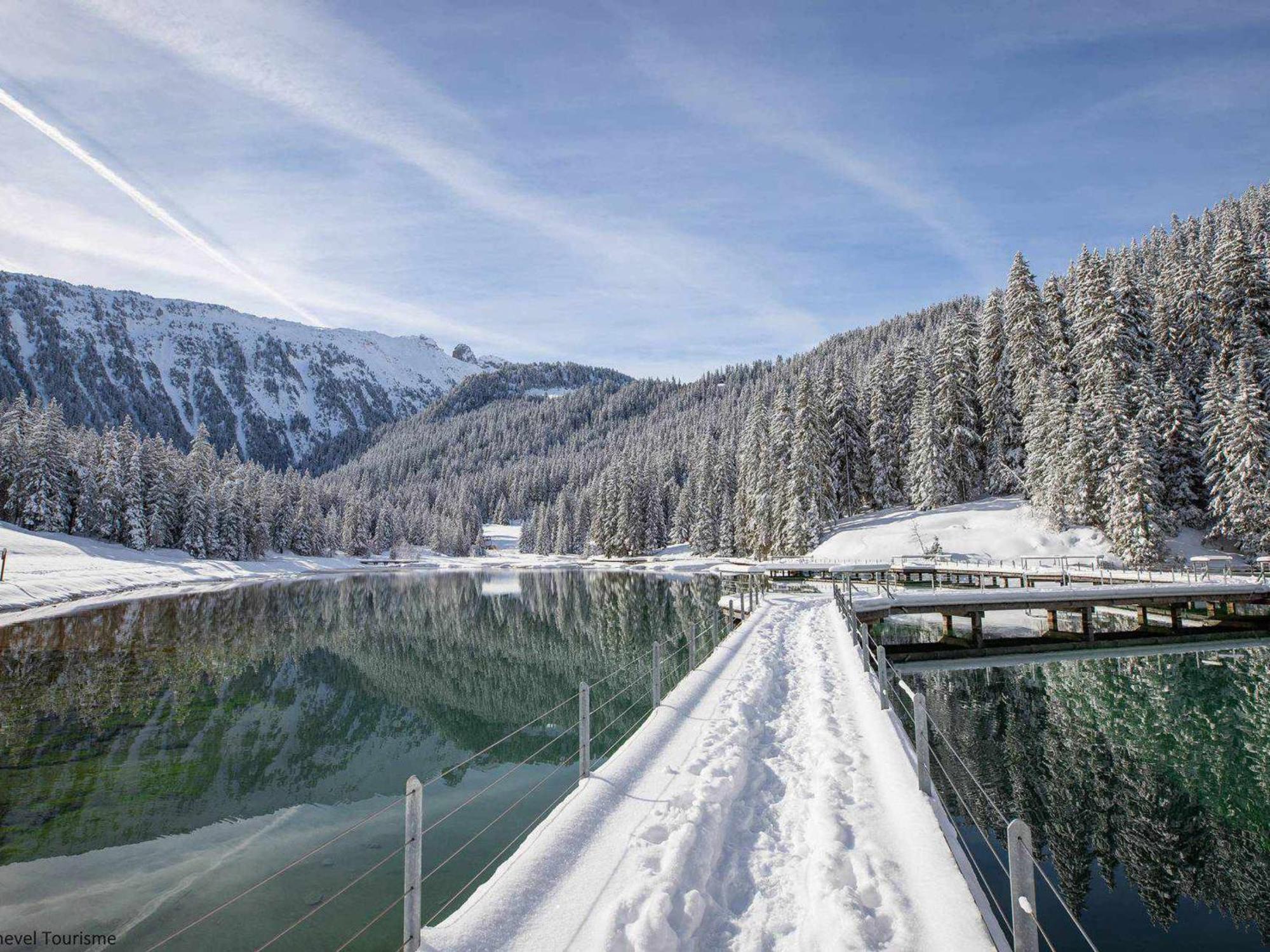 Ferienwohnung Studio Pour 2 Avec Skis Aux Pieds Et Parking A Courchevel 1850 - Fr-1-575-175 Exterior foto